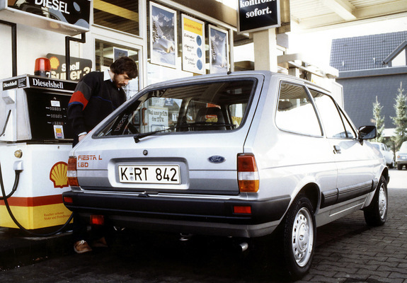 Ford Fiesta 1983–89 photos