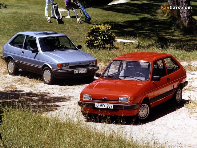 Ford Fiesta 1983–89 pictures (640 x 480)