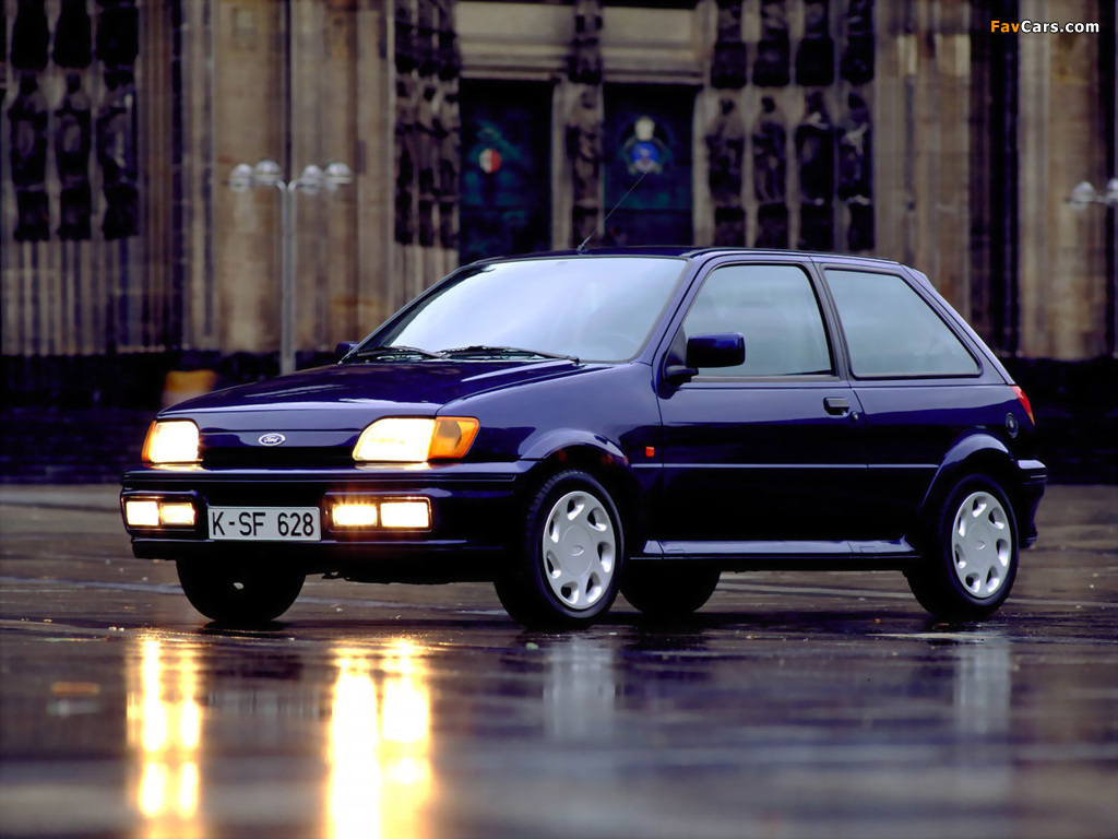 Ford Fiesta XR2i 1990–95 images (1024 x 768)