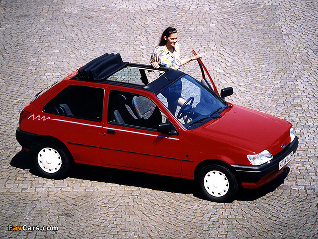 Ford Fiesta Calypso 1993 wallpapers (640 x 480)