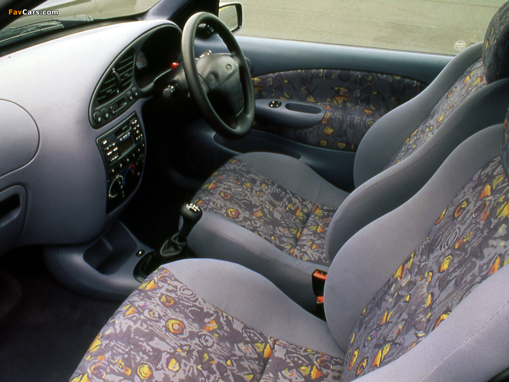 Ford Fiesta 3-door 1995–99 images (1024 x 768)