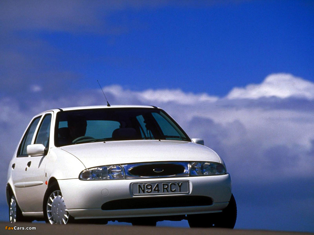 Ford Fiesta 5-door UK-spec 1995–99 images (1024 x 768)