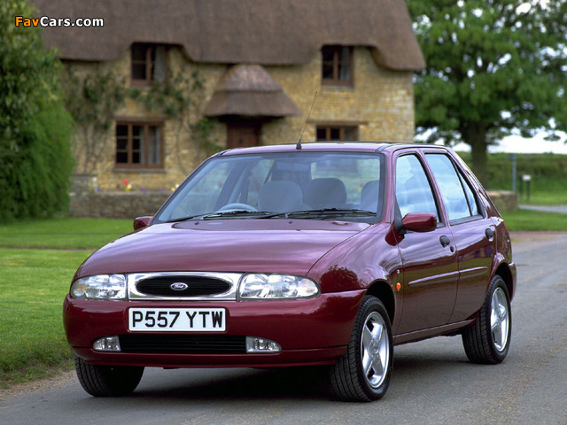 Ford Fiesta 5-door UK-spec 1995–99 photos (640 x 480)