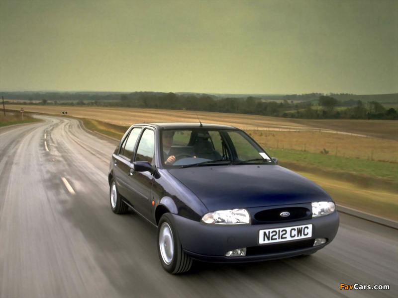 Ford Fiesta 5-door UK-spec 1995–99 photos (800 x 600)