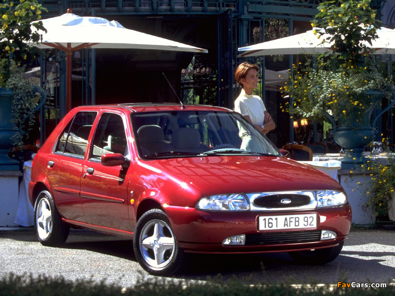 Ford Fiesta 5-door 1995–99 photos (800 x 600)