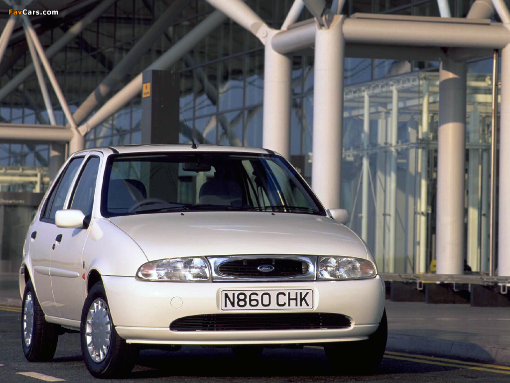 Ford Fiesta 5-door UK-spec 1995–99 pictures (1024 x 768)