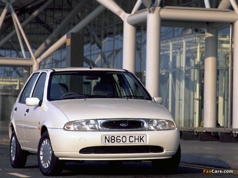Ford Fiesta 5-door UK-spec 1995–99 pictures (800 x 600)
