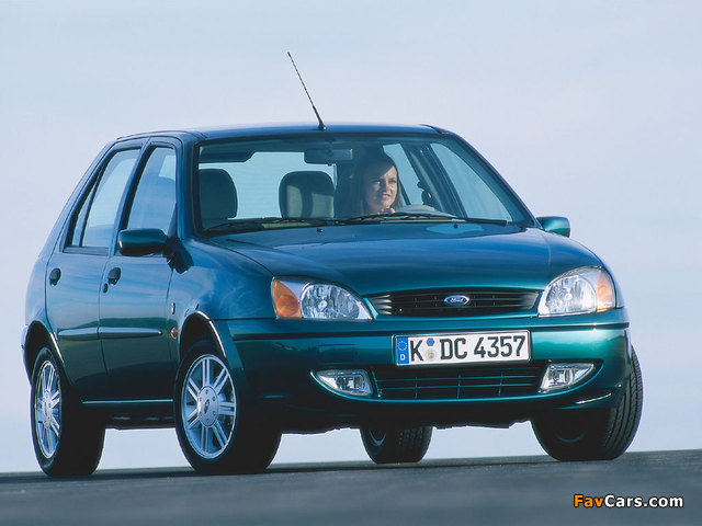 Ford Fiesta 5-door 1999–2002 wallpapers (640 x 480)
