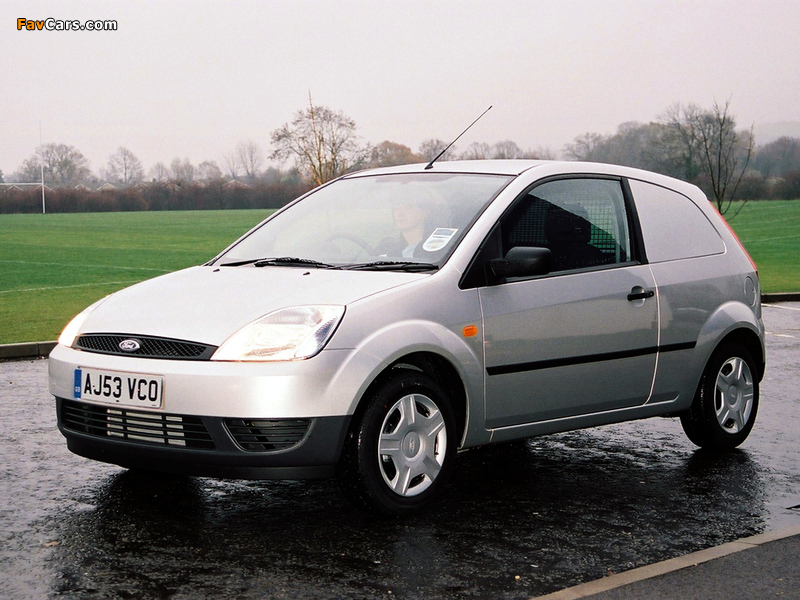 Ford Fiesta Van UK-spec 2002–05 images (800 x 600)