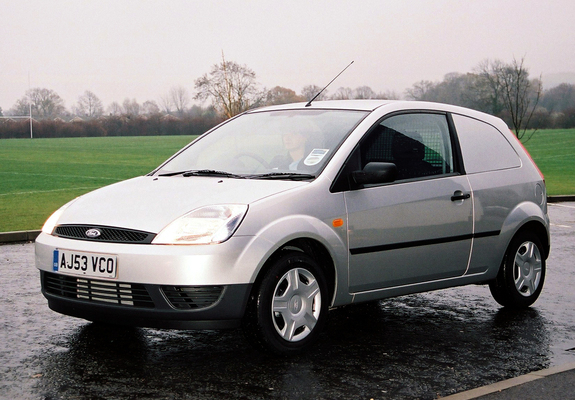 Ford Fiesta Van UK-spec 2002–05 images