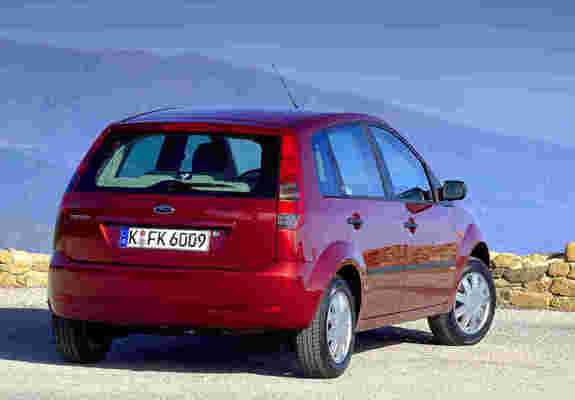 Ford Fiesta 5-door 2002–05 pictures