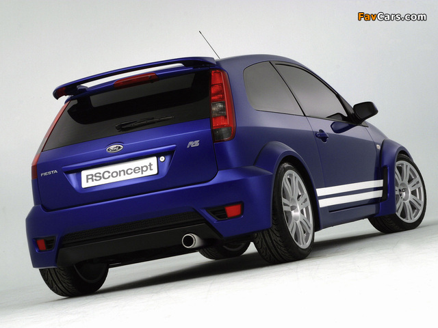Ford Fiesta RS Concept 2004 pictures (640 x 480)