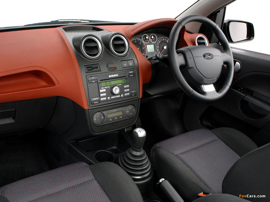 Ford Fiesta 3-door 2005–08 images (1024 x 768)