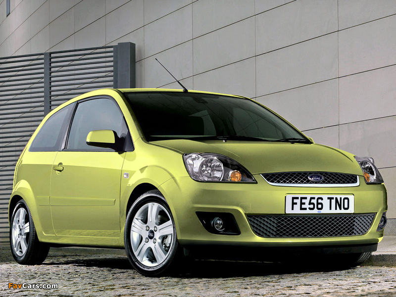 Ford Fiesta 3-door 2005–08 photos (800 x 600)