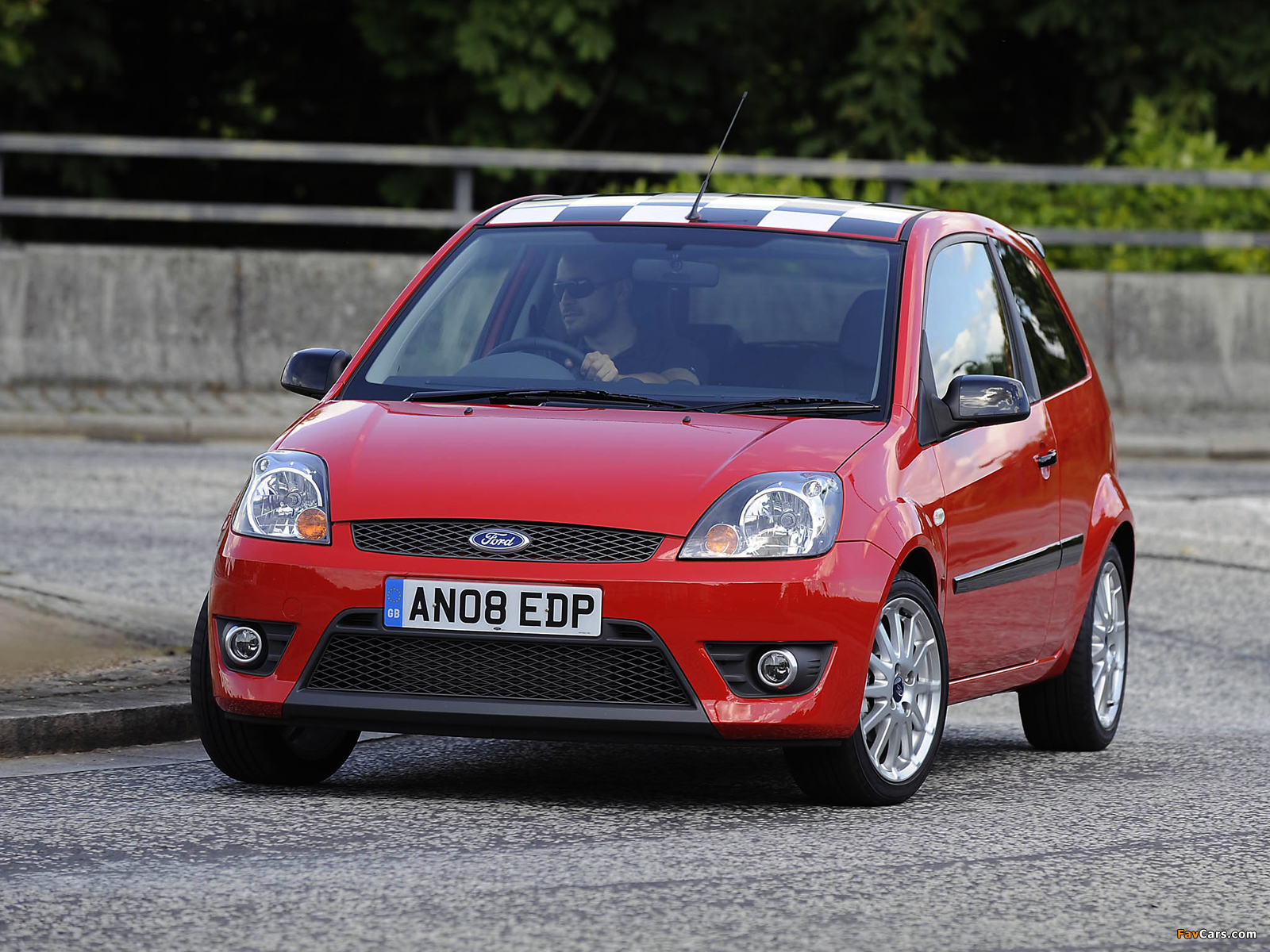 Ford Fiesta Zetec S Red 2008 images (1600 x 1200)