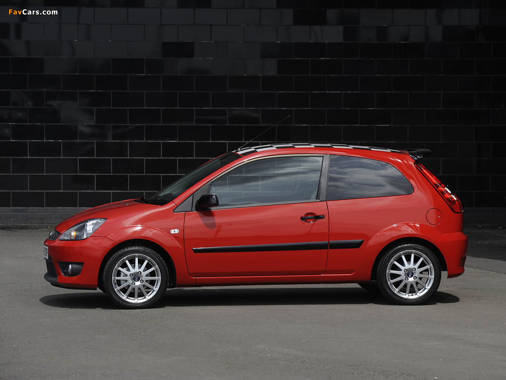 Ford Fiesta Zetec S Red 2008 pictures (1024 x 768)