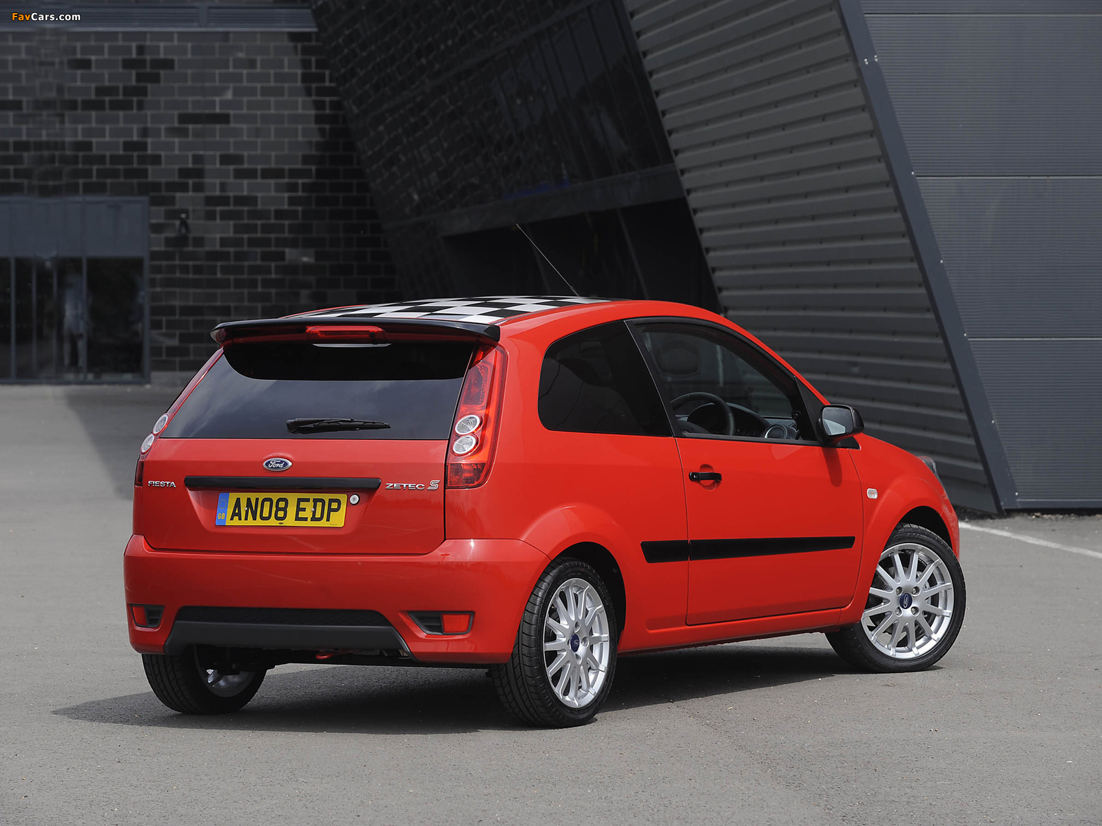 Ford Fiesta Zetec S Red 2008 pictures (1600 x 1200)