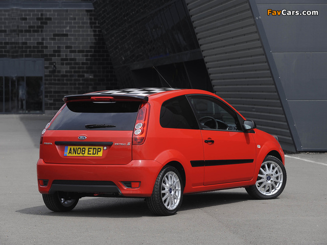 Ford Fiesta Zetec S Red 2008 pictures (640 x 480)