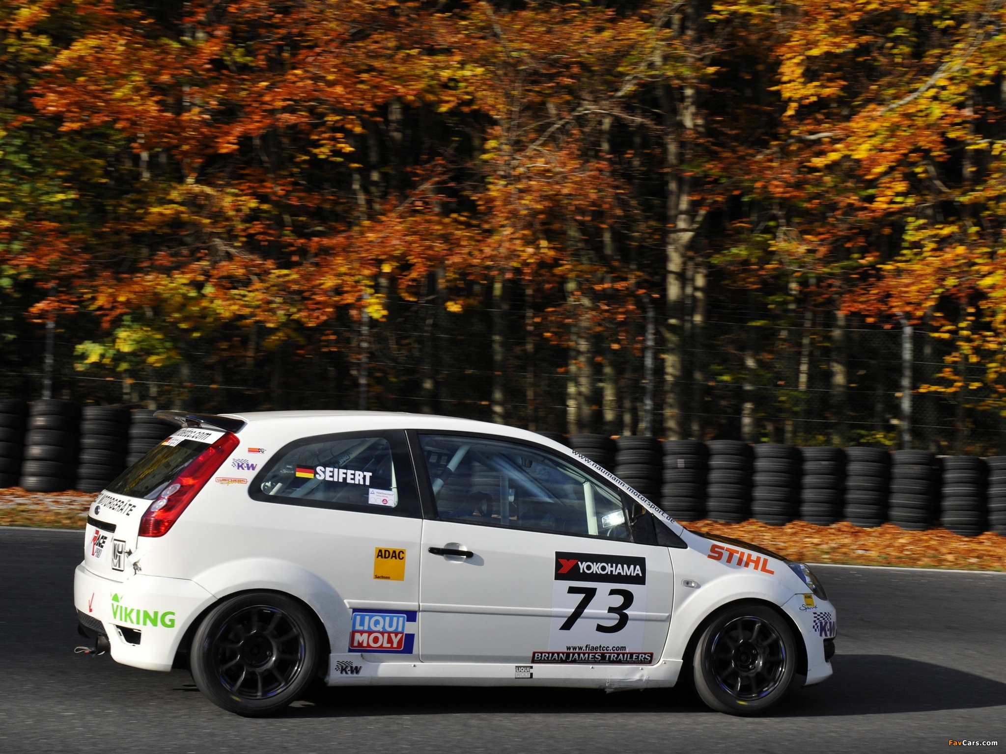 Ford Fiesta ST ETCC 2008–09 pictures (2048 x 1536)