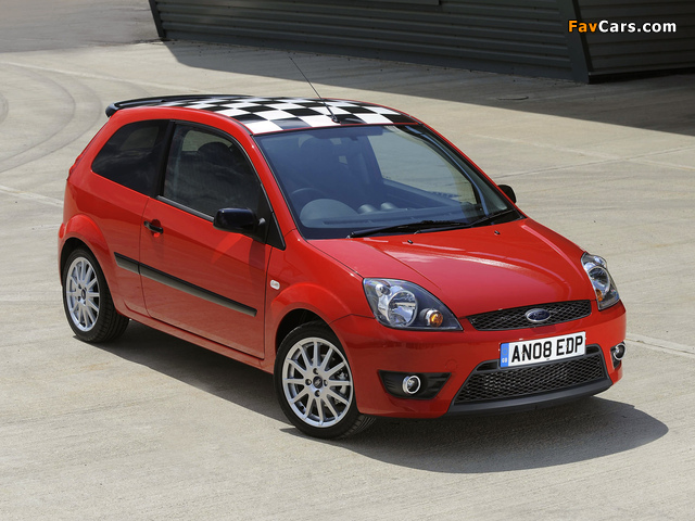 Ford Fiesta Zetec S Red 2008 wallpapers (640 x 480)