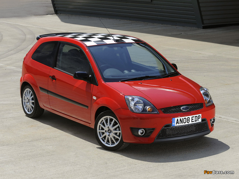 Ford Fiesta Zetec S Red 2008 wallpapers (800 x 600)