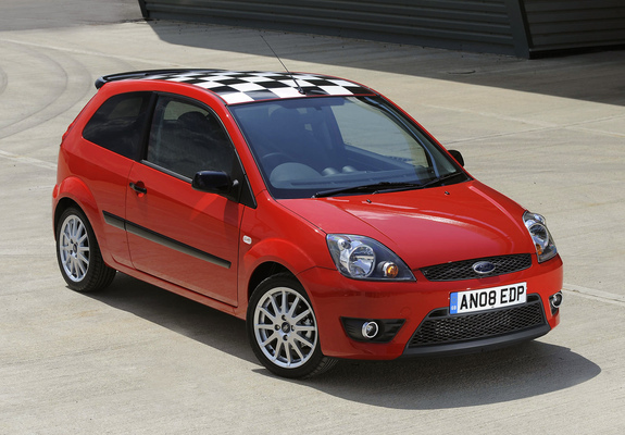 Ford Fiesta Zetec S Red 2008 wallpapers