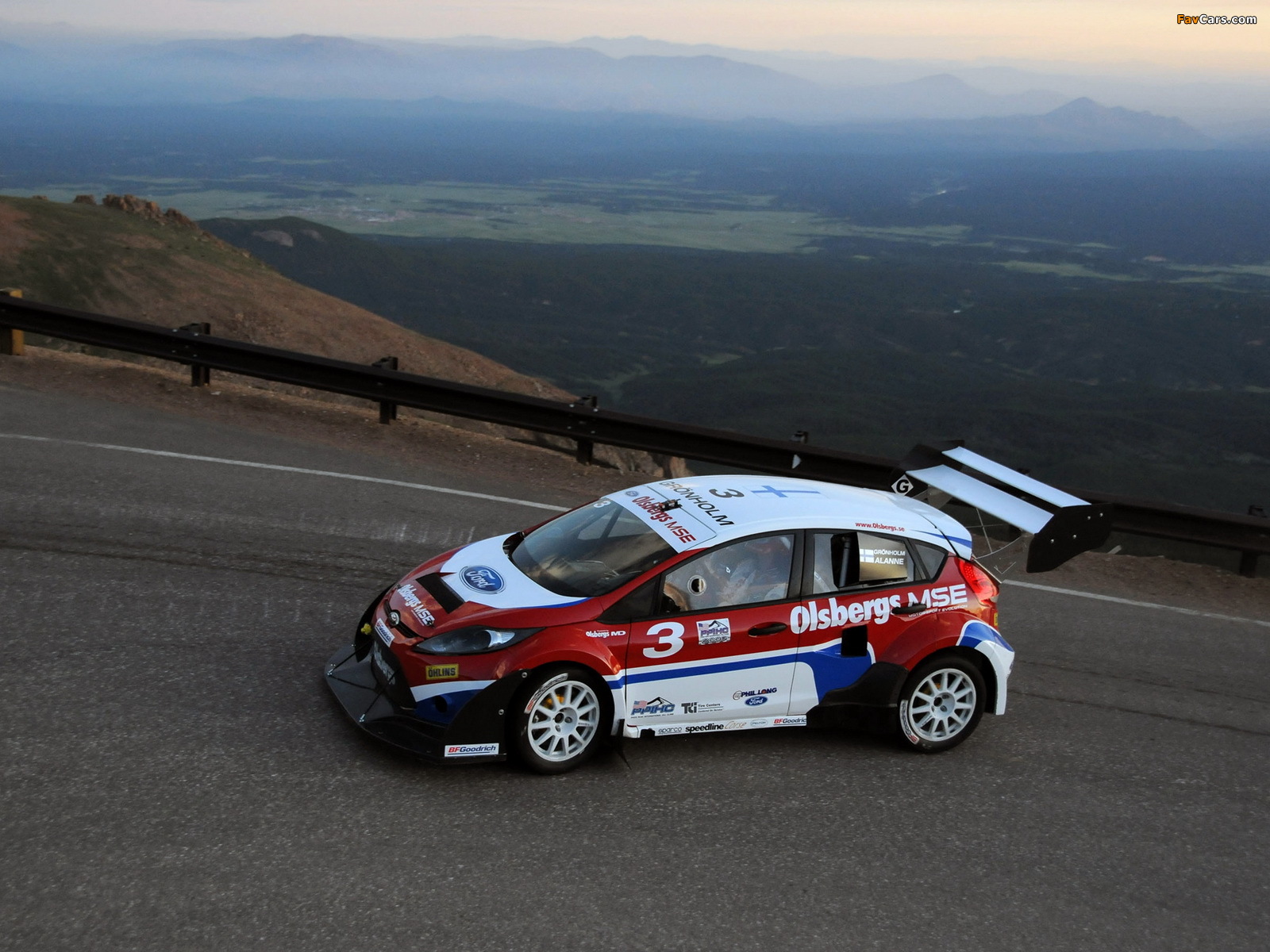 Ford Fiesta Rallycross Pikes Peak 2009 photos (1600 x 1200)