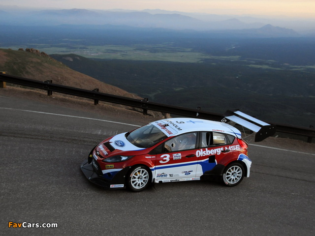 Ford Fiesta Rallycross Pikes Peak 2009 photos (640 x 480)