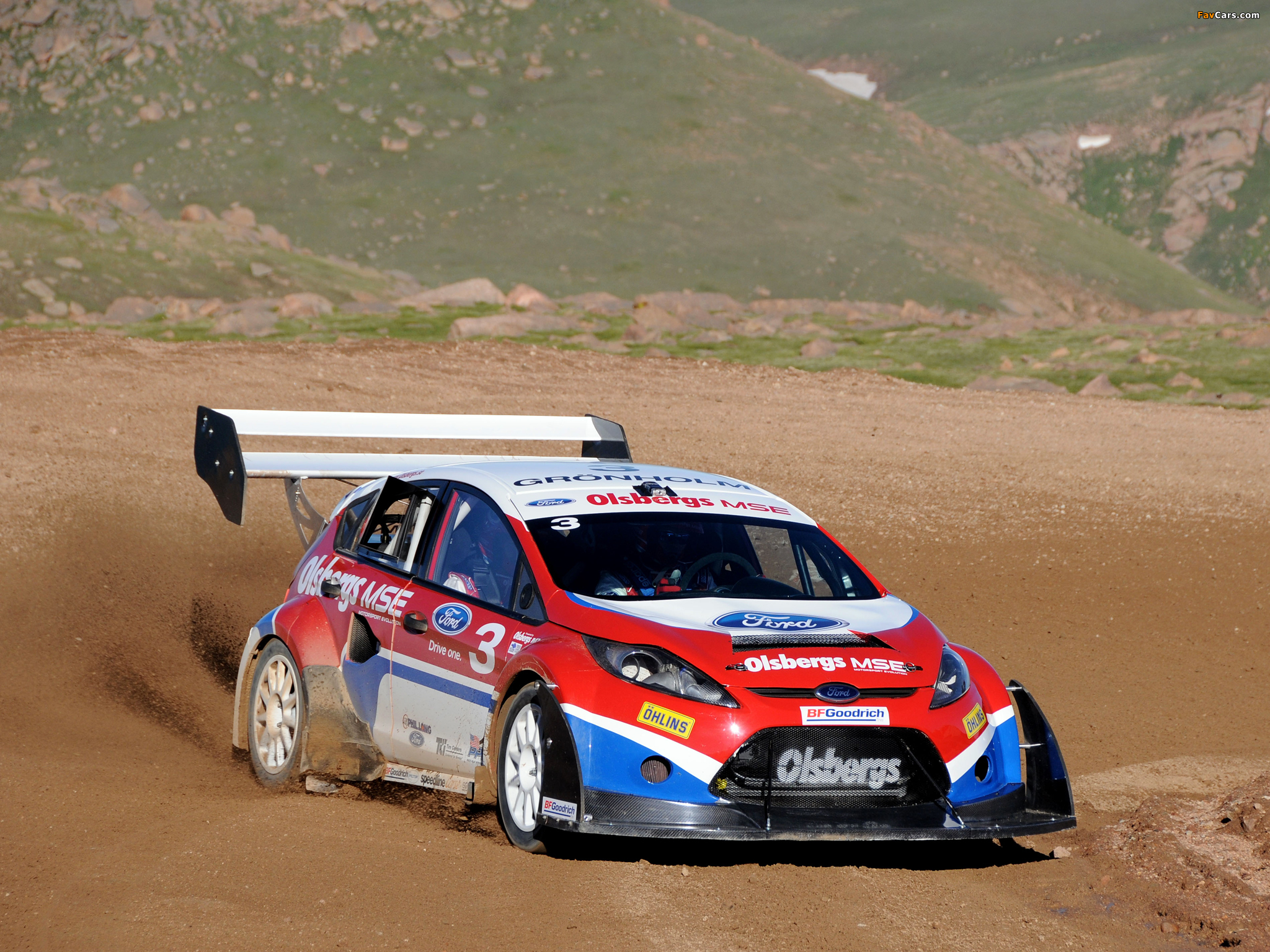 Ford Fiesta Rallycross Pikes Peak 2009 pictures (2048 x 1536)