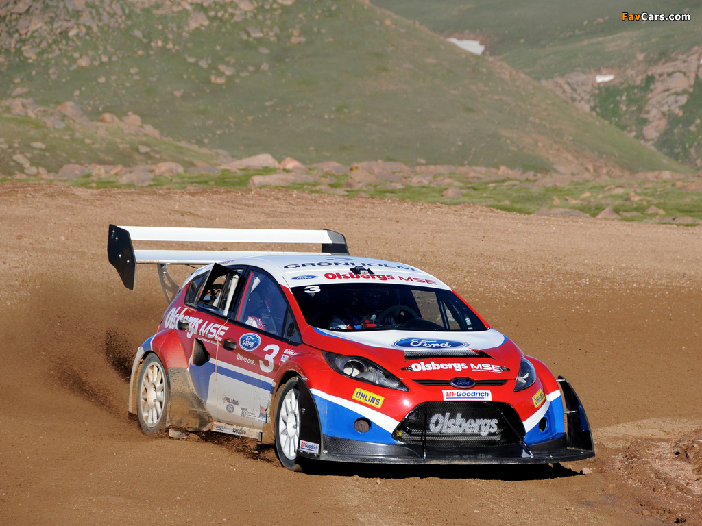 Ford Fiesta Rallycross Pikes Peak 2009 pictures (1024 x 768)