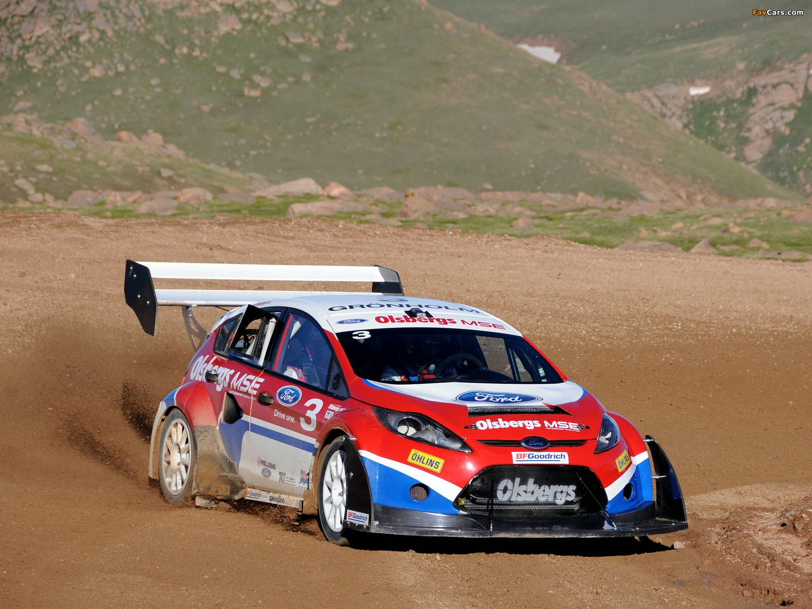 Ford Fiesta Rallycross Pikes Peak 2009 pictures (1600 x 1200)