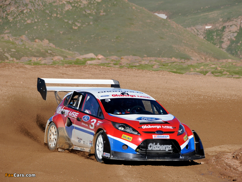 Ford Fiesta Rallycross Pikes Peak 2009 pictures (800 x 600)