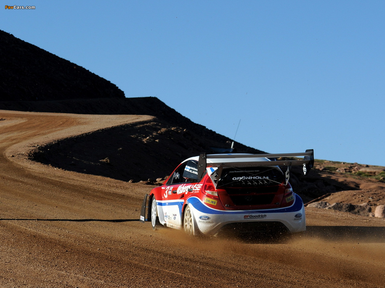 Ford Fiesta Rallycross Pikes Peak 2009 pictures (1280 x 960)