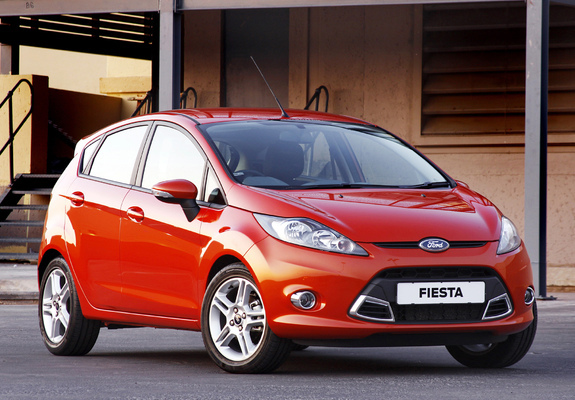 Ford Fiesta S 5-door ZA-spec 2010–13 images