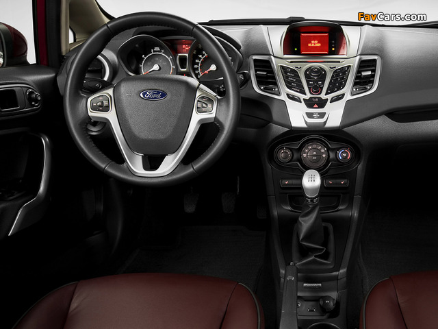 Ford Fiesta Hatchback US-spec 2010–13 photos (640 x 480)