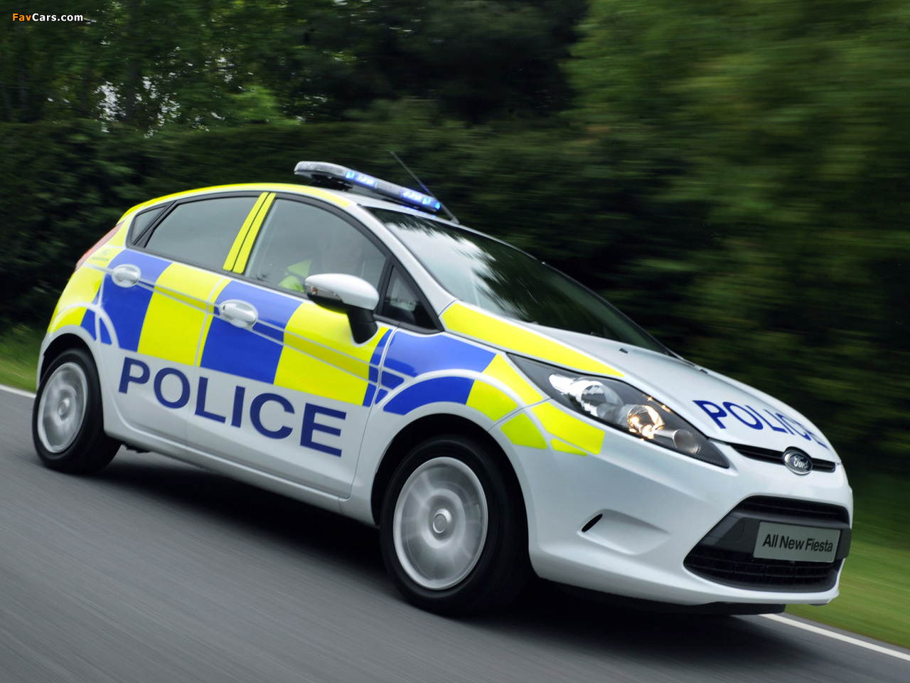 Ford Fiesta Police 2010 wallpapers (1280 x 960)