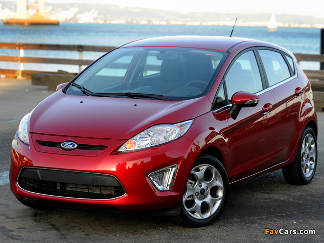 Ford Fiesta Hatchback US-spec 2010–13 wallpapers (640 x 480)