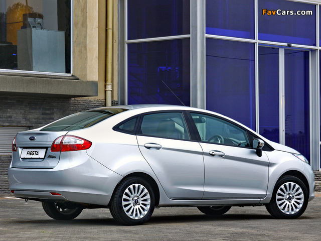 Ford Fiesta Sedan ZA-spec 2010 wallpapers (640 x 480)