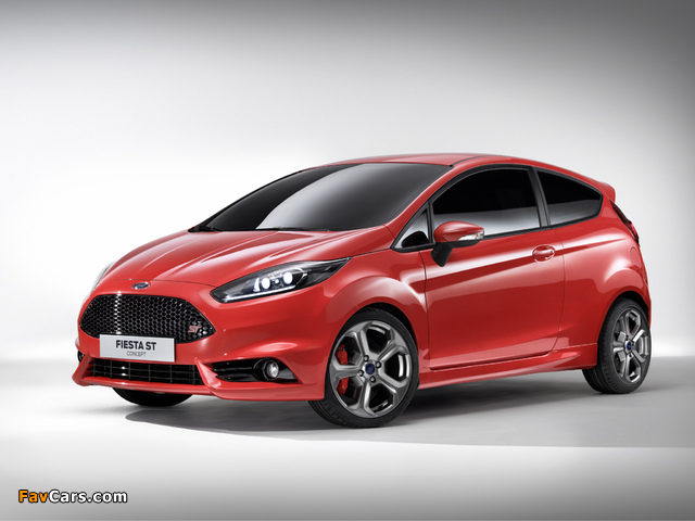 Ford Fiesta ST 3-door Concept 2011 images (640 x 480)