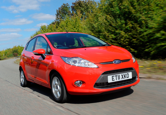 Ford Fiesta 5-door ECOnetic UK-spec 2011 photos