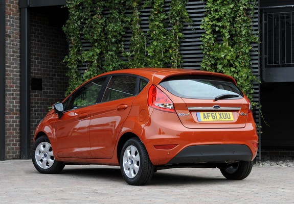 Ford Fiesta 5-door ECOnetic UK-spec 2011 photos