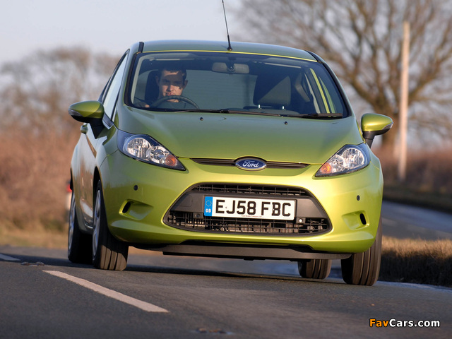 Ford Fiesta 3-door ECOnetic UK-spec 2011 pictures (640 x 480)