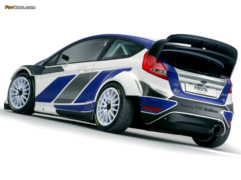 Ford Fiesta RS WRC 2011 wallpapers (800 x 600)