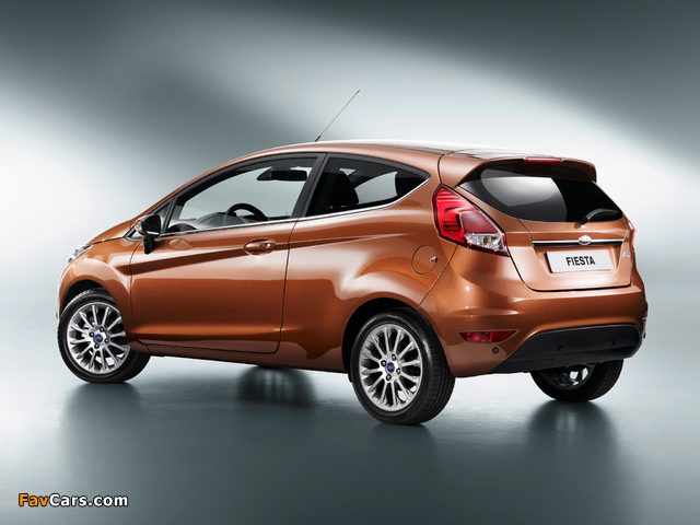 Ford Fiesta 3-door 2012 images (640 x 480)