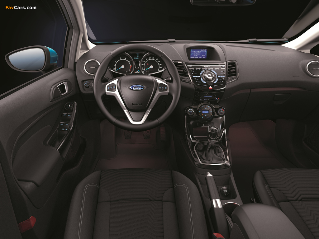 Ford Fiesta 5-door 2012 images (1024 x 768)