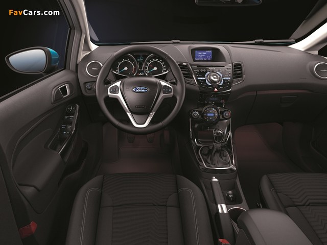 Ford Fiesta 5-door 2012 images (640 x 480)