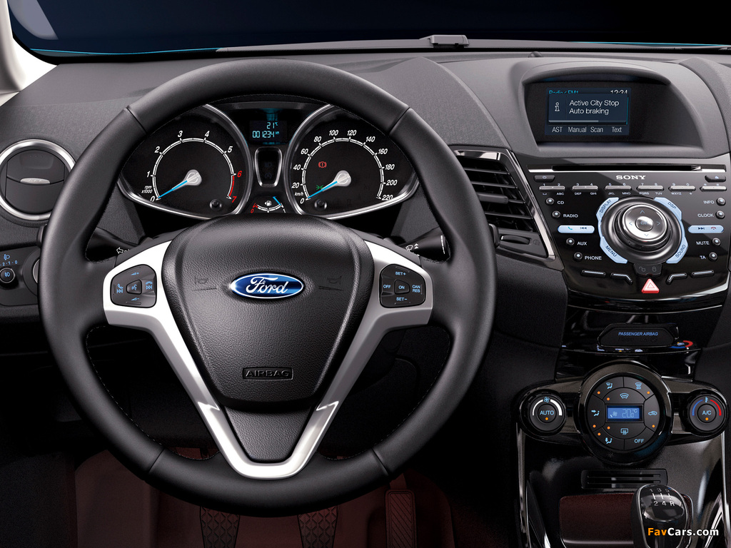 Ford Fiesta 5-door 2012 pictures (1024 x 768)