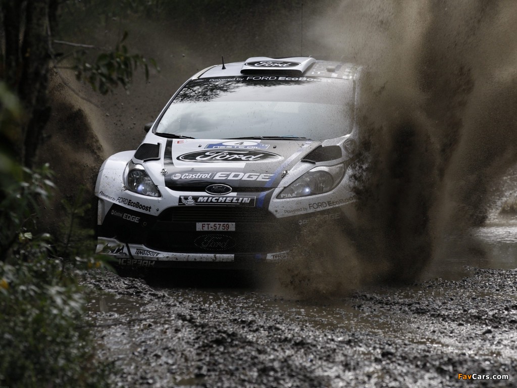 Ford Fiesta RS WRC 2012 wallpapers (1024 x 768)