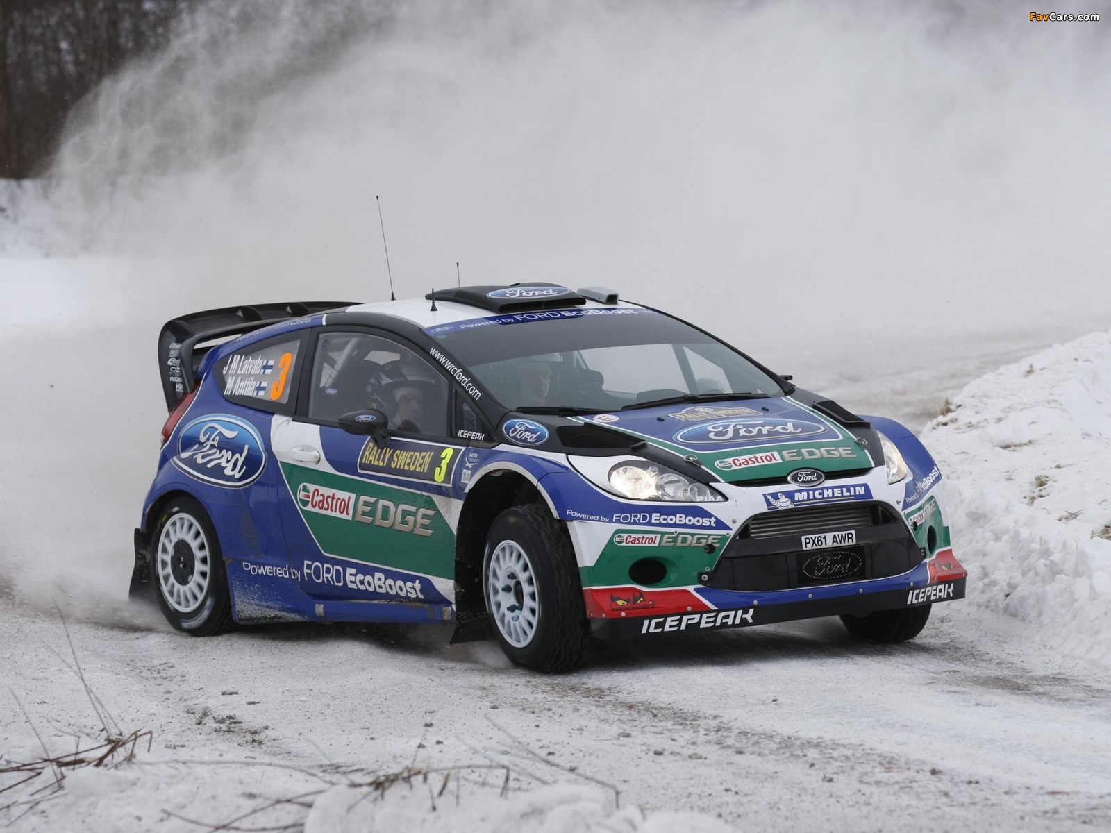 Ford Fiesta RS WRC 2012 wallpapers (1600 x 1200)