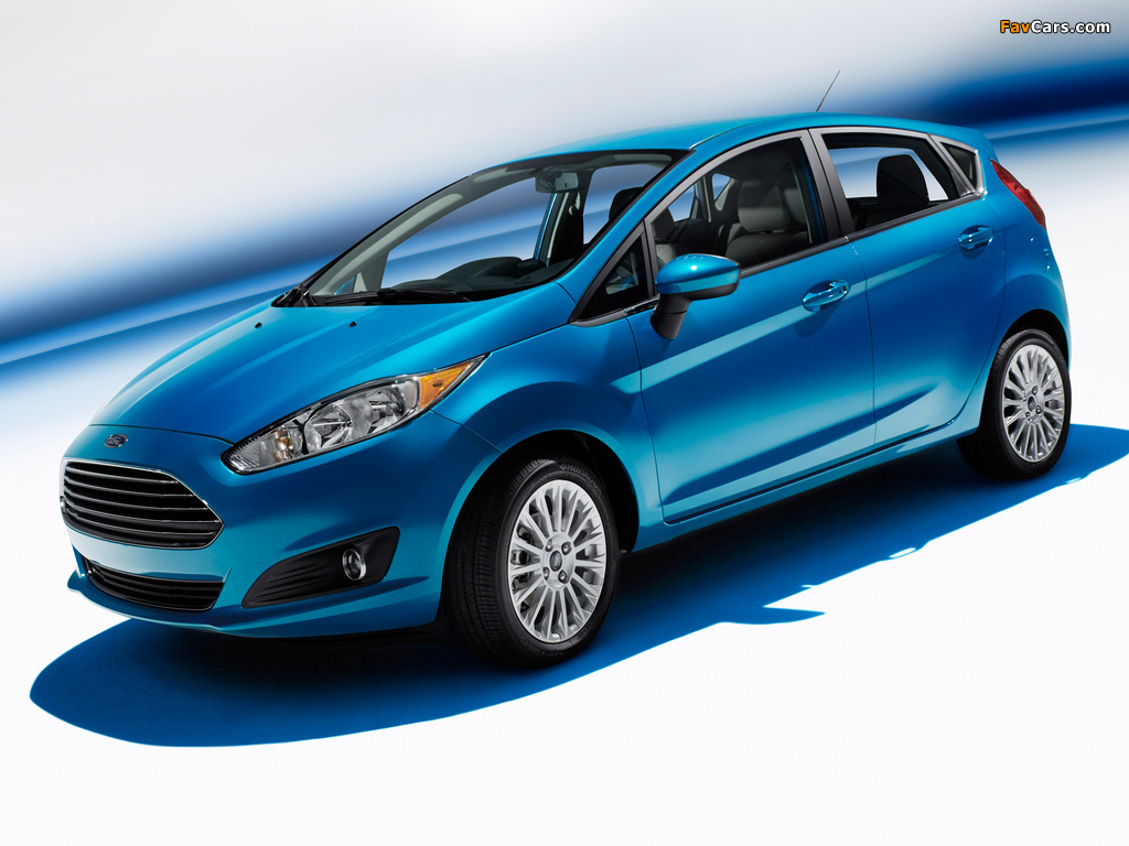 Ford Fiesta Hatchback US-spec 2013 images (1024 x 768)